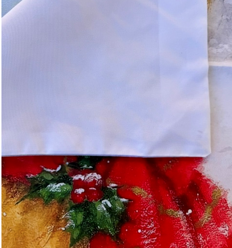 Golden Snow Cushion Cover